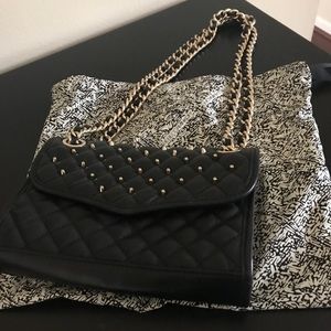 Rebecca Minkoff Black leather stud bag